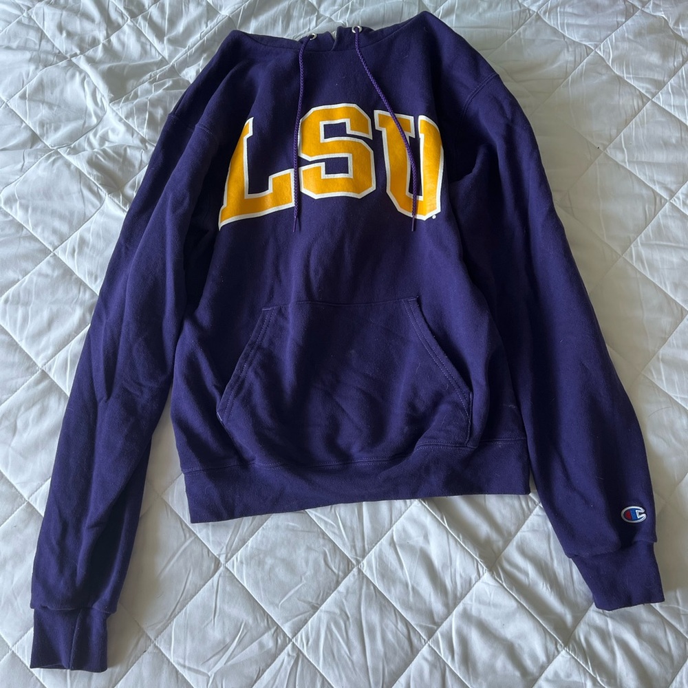 LSU Champion hoodie small